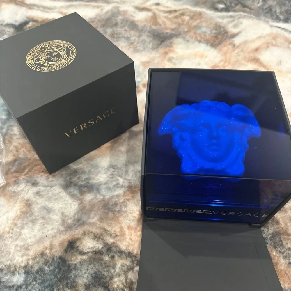 SEALED BOX! Versace Blue Sport Transparent Watch with tags